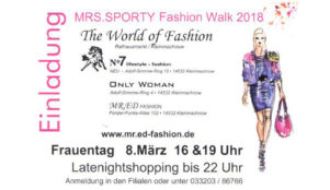 Fashion Shopping Night